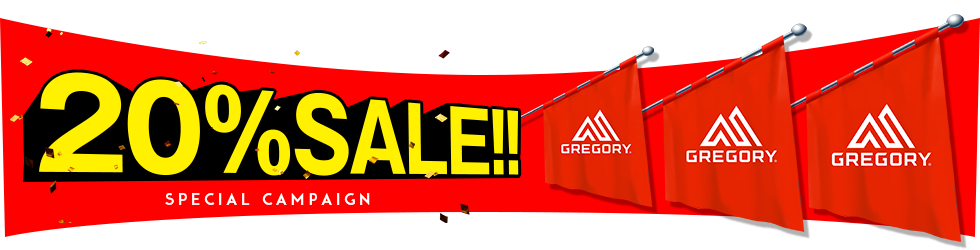 GREGORY /20％OFF