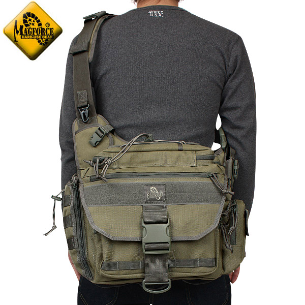 ★カートで割引対象品★MAGFORCE マグフォース MF-0439 Fatboy2 Shoulderpack KHAKI/FOLIAGE  ショルダーバック【T】