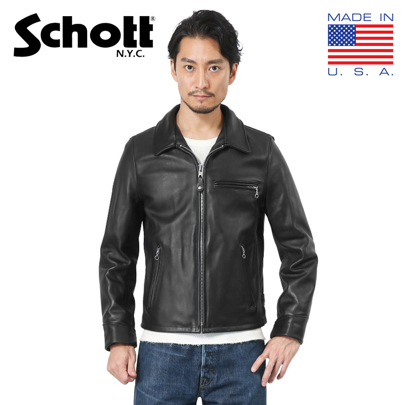 Schott ショット 7209 103US レザートラッカージャケット レザー