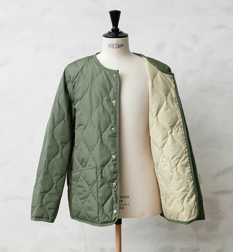 TAION タイオン TAION-104B2ML-1 MILITARY LINE クルーネック
