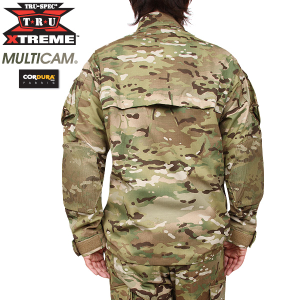 【美品】アウタージャケット マルチカム TRU-SPEC S-R メーカー協賛セール】TRU-SPEC Multicam（マルチカム）迷彩 BDU