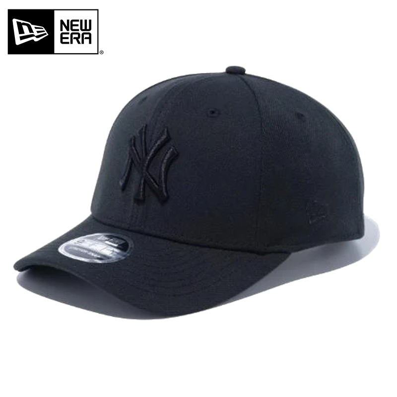 ★只今10％OFF★【メーカー取次】NEW ERA ニューエラ 9FIFTY Stretch Snap ストレッチスナップ ニューヨーク・ヤンキース  ブラックXブラックロゴ キャップ MLB 13562057【キャンペーン対象外】【T】