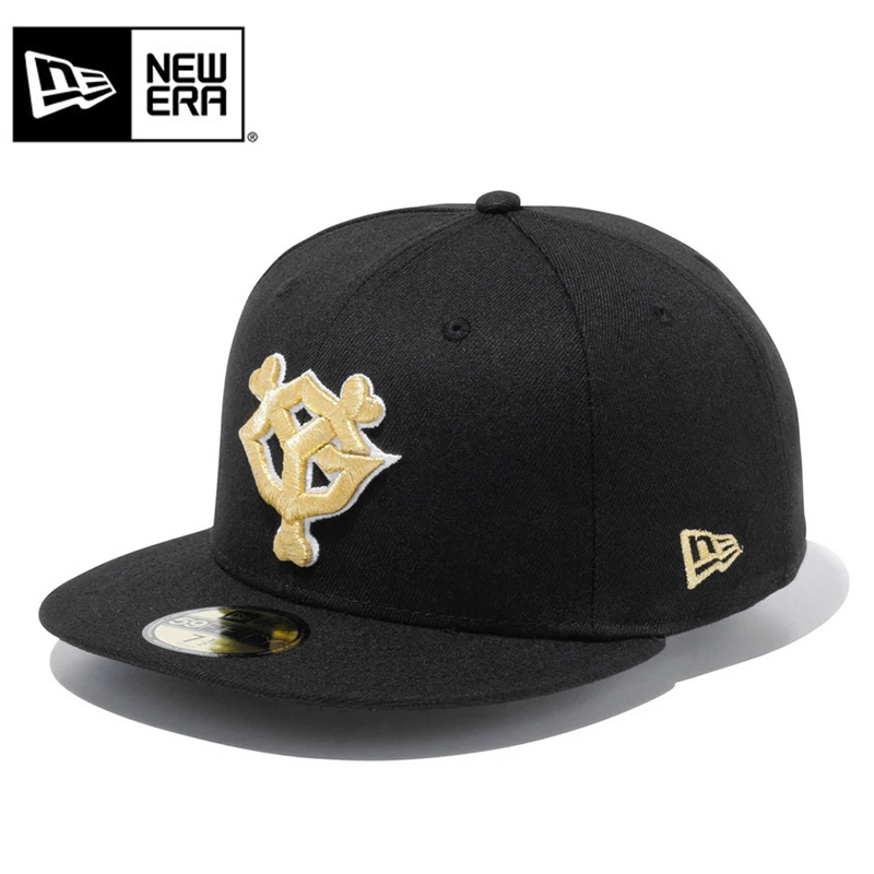 NEW ERA ニューエラ 59FIFTY 読売ジャイアンツ ブラック×メタリック 