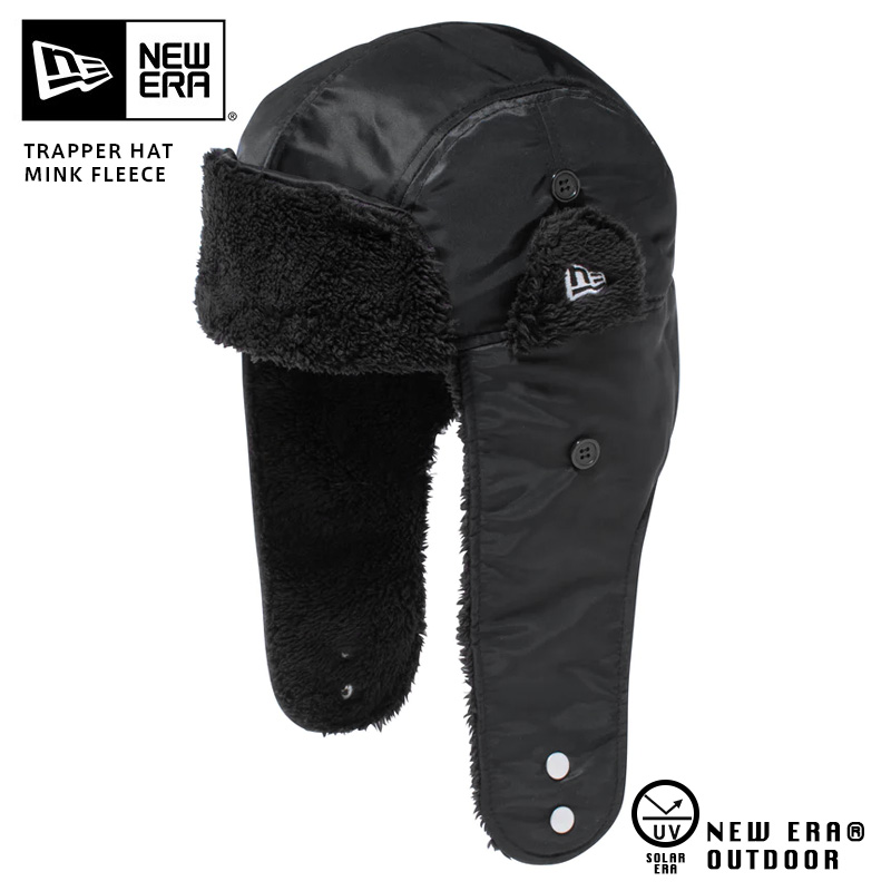 NEW ERA ニューエラ 13337439 ミンクフリース トラッパー ハット