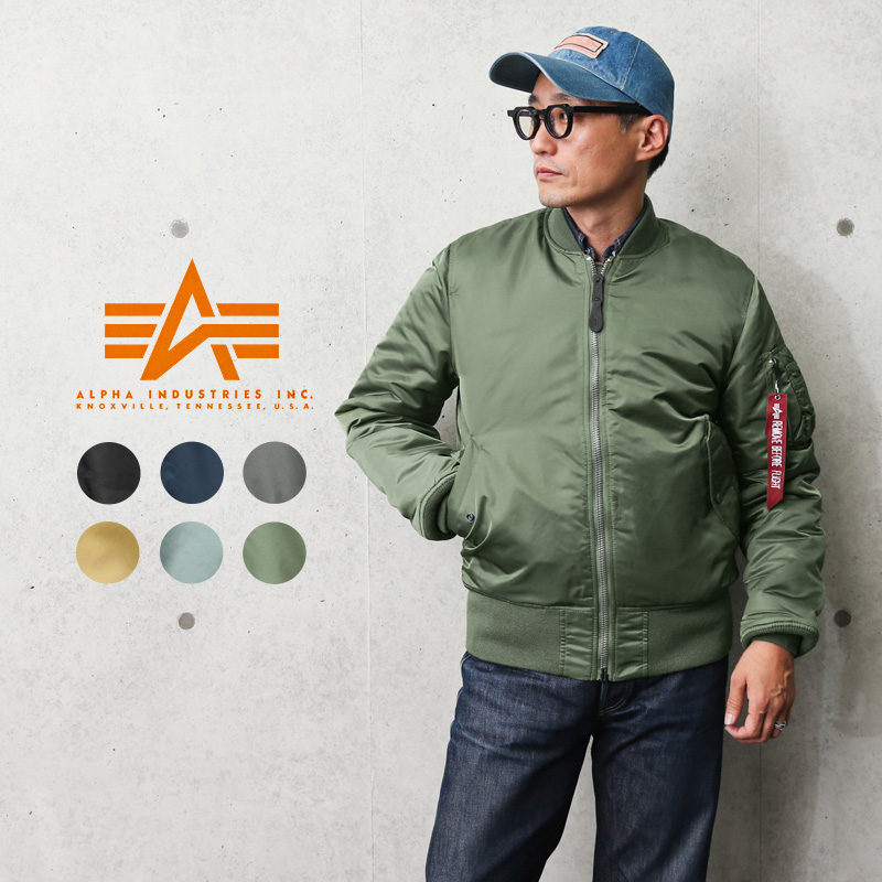 ALPHA アルファ 20004 MA-1 フライトジャケット JAPAN FIT