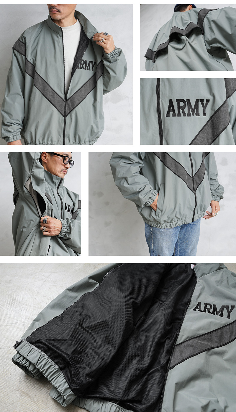 ワイパー WAIPER U.S.ARMY IPFU フィットネスジャケット M