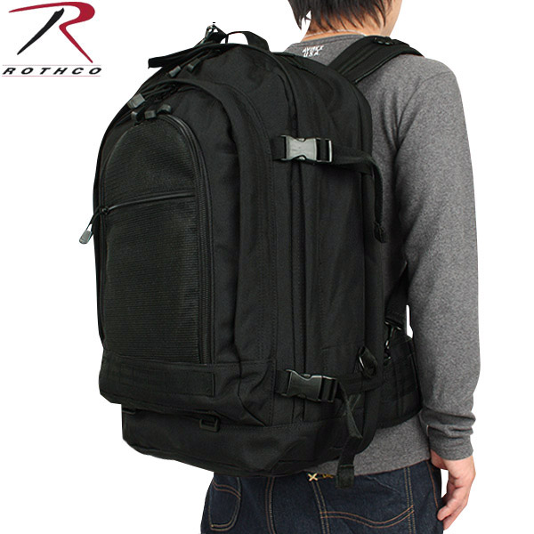 ROTHCO ロスコ MOVE OUT TACTICAL トラベルバッグ ブラック リュック 