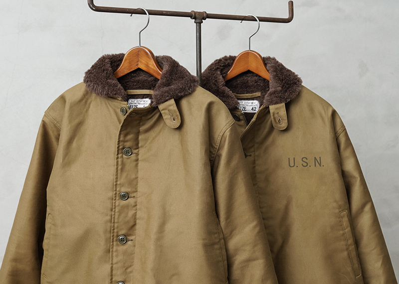 WAIPER.inc 忠実復刻 米軍 U.S.NAVY N-1 デッキジャケット 後期型 