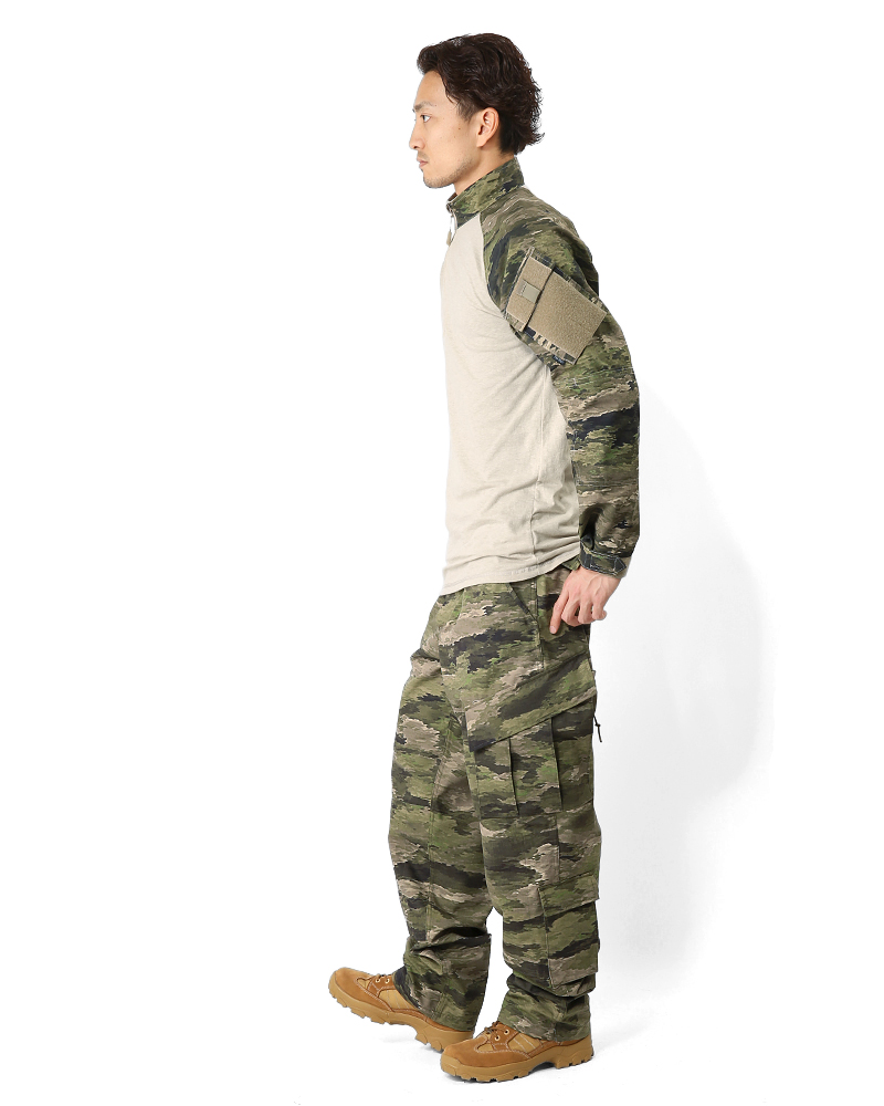 TRU-SPEC トゥルースペック 1/4 ZIP COMBAT シャツ A-TACS iX
