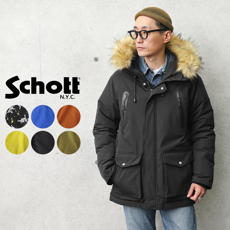 Schott ショット 3102062 SNORKEL リアル ダウンパーカー 20FW