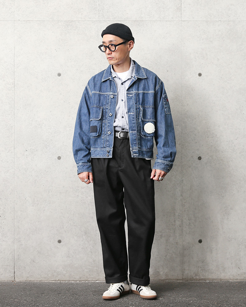 Schott ショット 3116037 TC 2タック ワイド ワークパンツ WORK IN STYLE