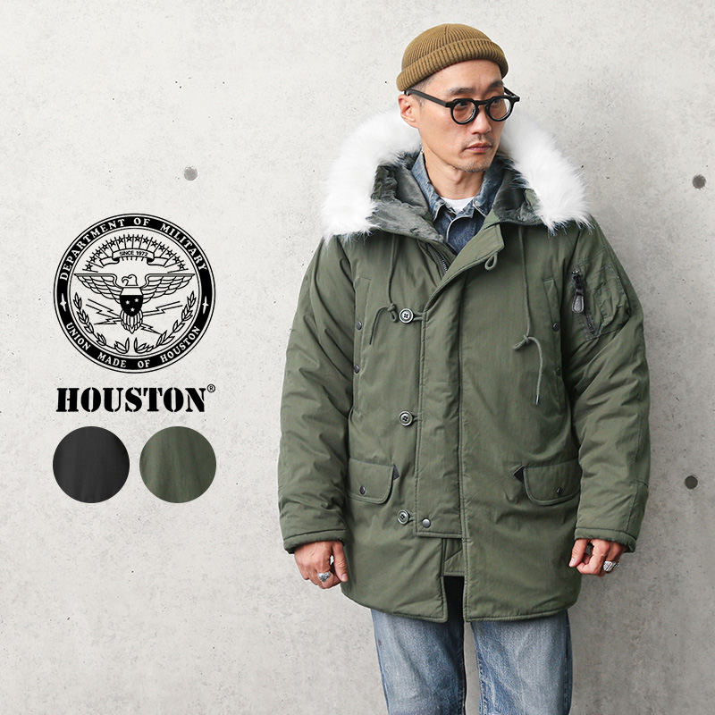 HOUSTON ヒューストン 51110 N/C N-3B フライトジャケット ミリタリーファッション