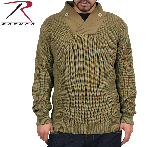ROTHCO ロスコ 米軍 WWII メカニック セーター カーキ