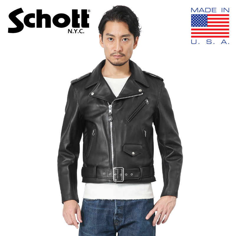 Schott ショット 7007 613US VINTAGE ONESTAR ライダースジャケット ...