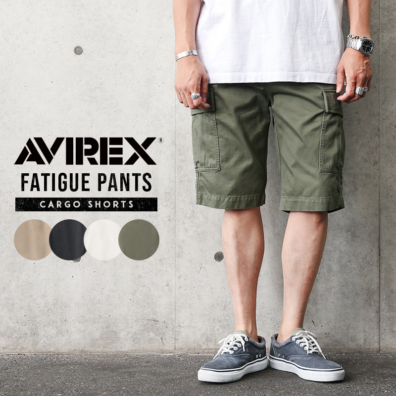 AVIREX アビレックス FATIGUE SHORTS ファティーグ ショートパンツ