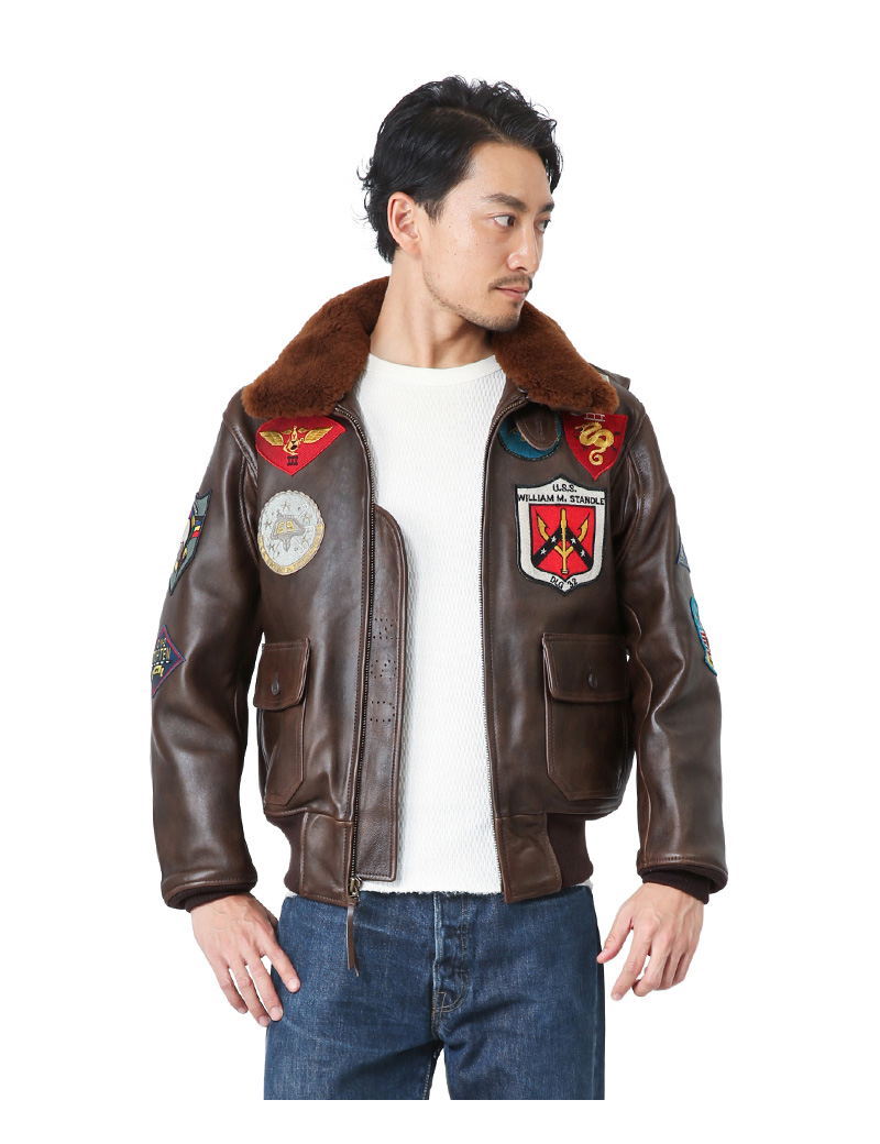 AVIREX アビレックス TOP GUN G-1 レザーフライトジャケット 6181013 