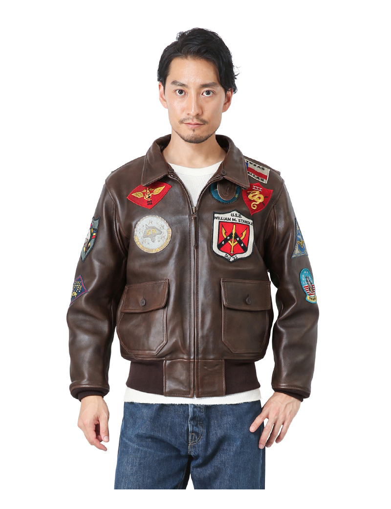 AVIREX アビレックス TOP GUN G-1 レザーフライトジャケット 6181013