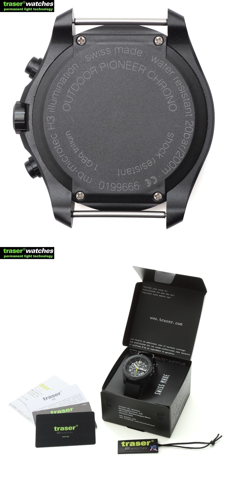 TRASER トレーサー Outdoor Pioneer Chronograph 9031560
