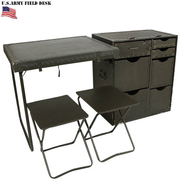 米軍US.ARMY(米陸軍)フィールドデスク #2 中隊デスク 価格:118,000円|タップで商品ページへ|