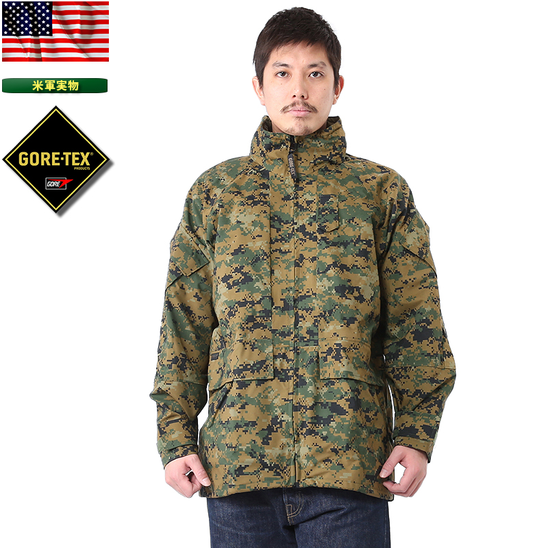 米海兵隊 U.S.M.C. ECWCS ゴアテックスパーカー WOODLAND MARPAT GORE