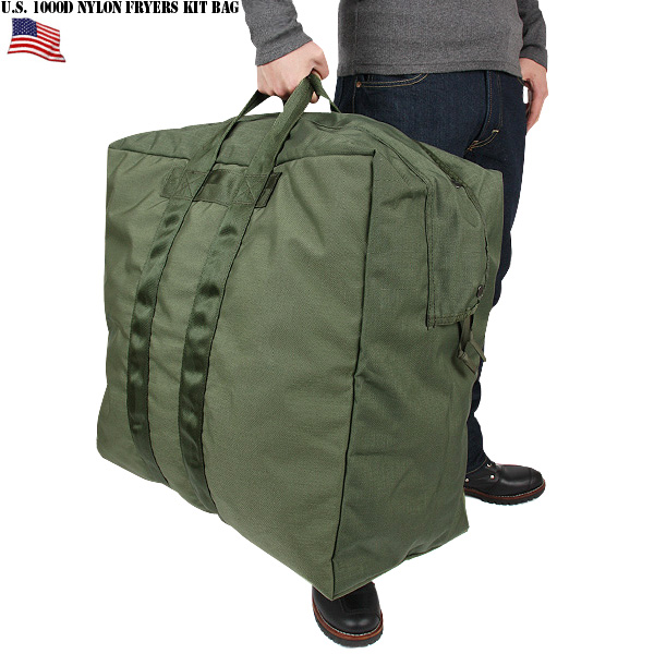 米軍 USAF 1000D ナイロン フライヤーズ キットバッグ 米軍放