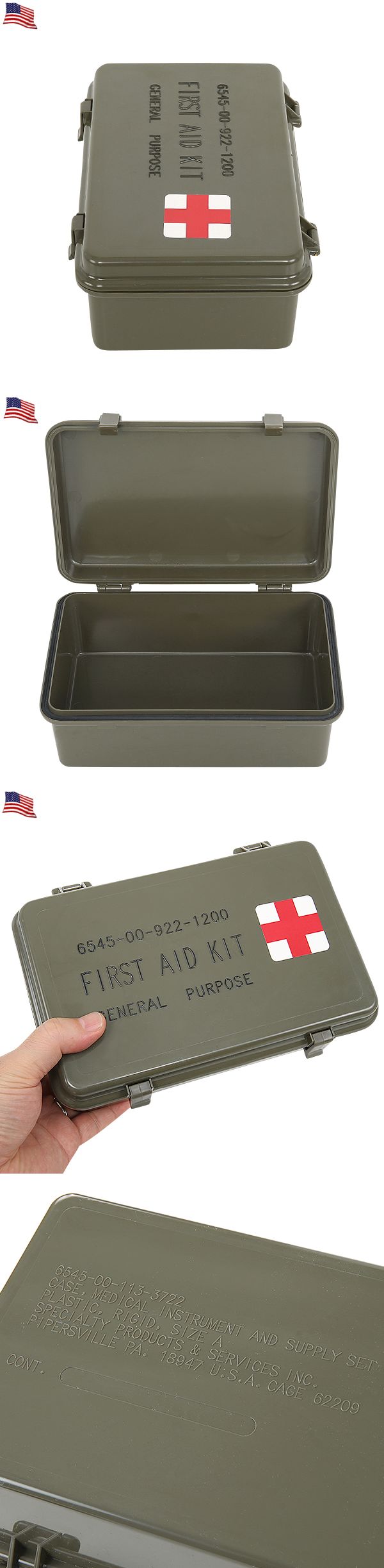 米軍 FIRST AID KIT MEDICALボックス 米軍放出品 メディカル