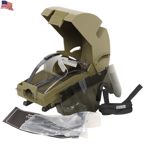 米軍 SPECIAL PROTECTIVE EYEWEAR スペアレンズ＆ケースセット 米軍放出品 ゴーグル ミリタリーショップ 通販