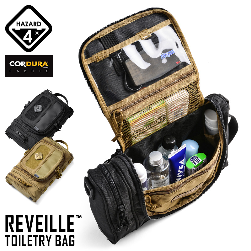 REVEILLE TOILETRY BAG / HAZARD4