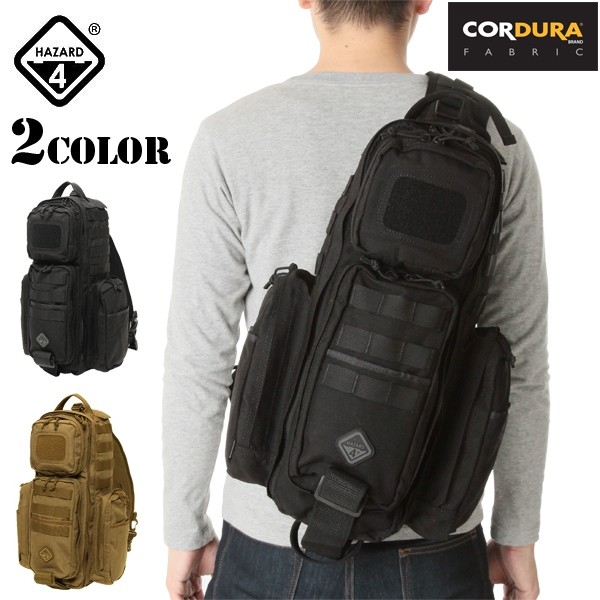 ★カートで割引対象品★HAZARD4 ハザード4 ROCKET EVAC SERIES TACTICAL  SLING-PACK2色【BLACK/COYOTE】【T】