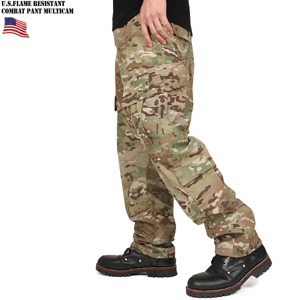FLAME RESISTANT COMBATパンツ MultiCam 米軍放出品 コンバットパンツ ミリタリーショップ 通販 迷彩服 軍パン 軍服