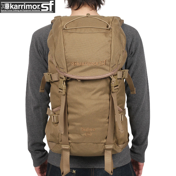 英軍採用　karrimor sfセイバー45 バックパック　コヨーテ　ミリタリー