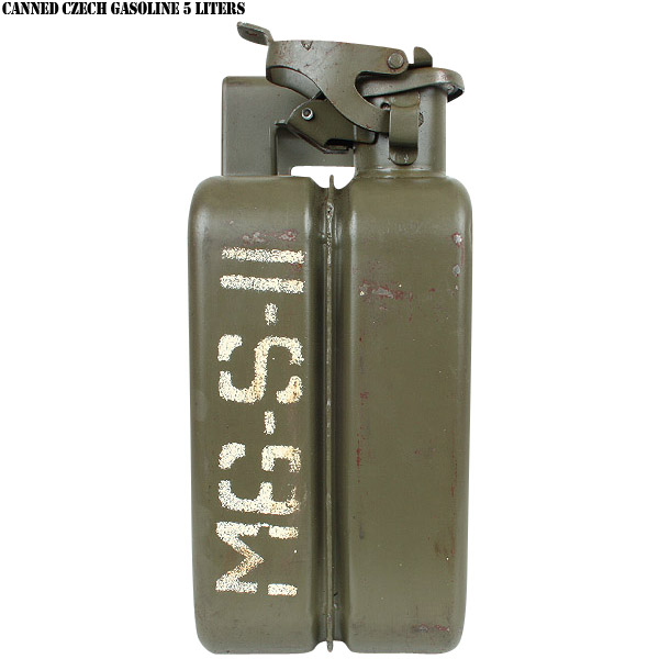 チェコ軍 ガソリン缶 5L 軍放出品 ミリタリーショップ 通販