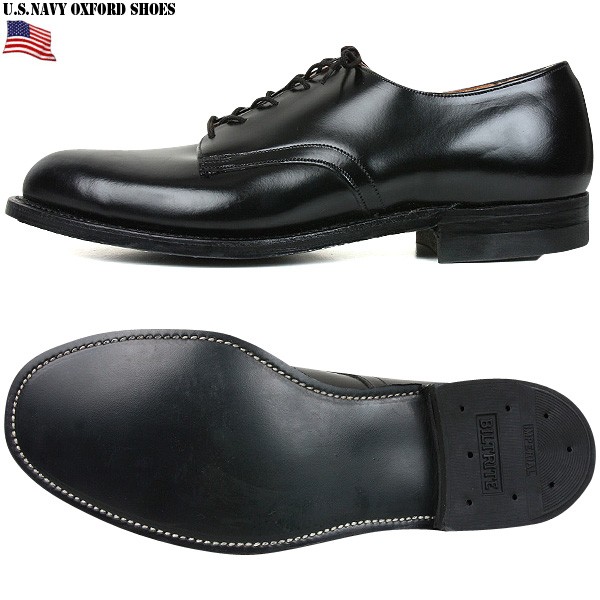 U.S.NAVY 米海軍 OXFORD シューズ 箱付き 米軍放出品 U.S.NAVY 米海軍 OXFORD シューズ 箱付き 米軍放出品