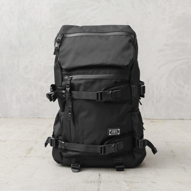 AS2OV アッソブ 061409 CORDURA DOBBY 305D ROUND ZIP BACKPACK バック 