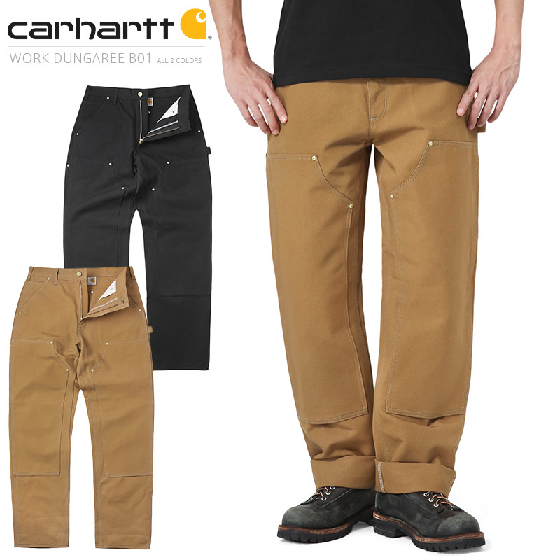 Carhartt カーハート B01 DOUBLE FRONT WORK DUNGAREE ダブル フロント 