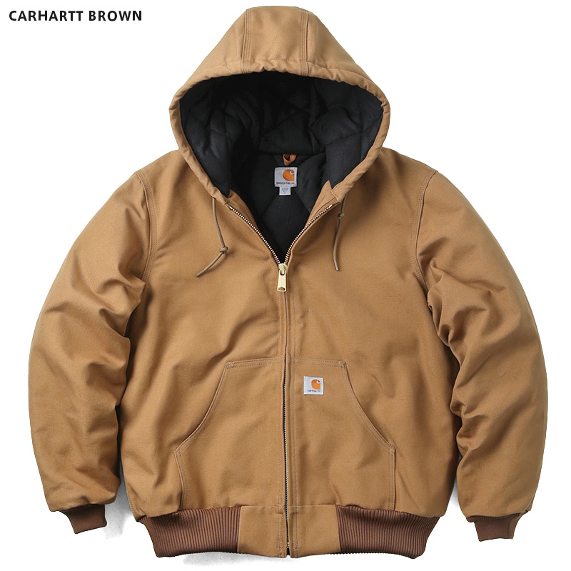 Carhartt カーハート J140 DUCK QUILTED FLANNEL-LINED 