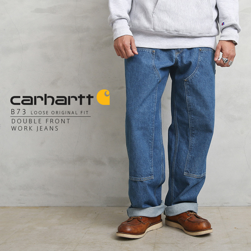 Carhartt カーハート B73 DOUBLE FRONT LOGGER DUNGAREE デニム