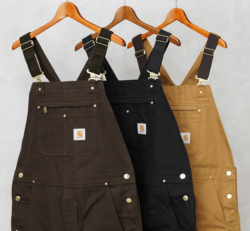 Carhartt カーハート R01 BIB OVERALL COTTON DUCK ビブ ...