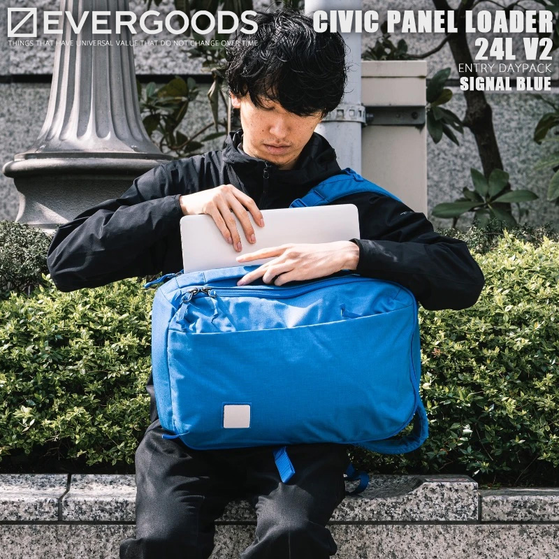 EVERGOODS エバーグッズ CIVIC PANEL LOADER 24L V2 バック