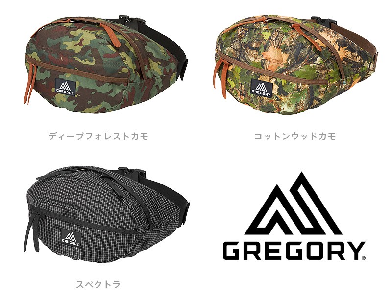 GREGORYグレゴリー テールメイトS カモ 迷彩 USA製 旧ロゴ 希少