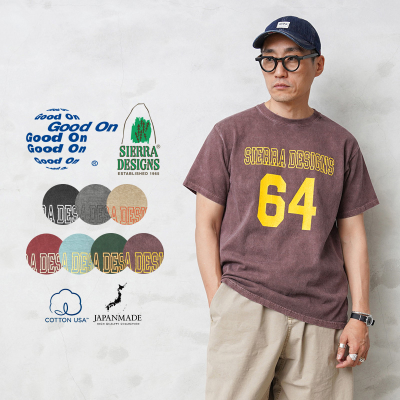 Good On×SIERRA DESIGNS 1520（2302）64 S/S クルーネックTシャツ