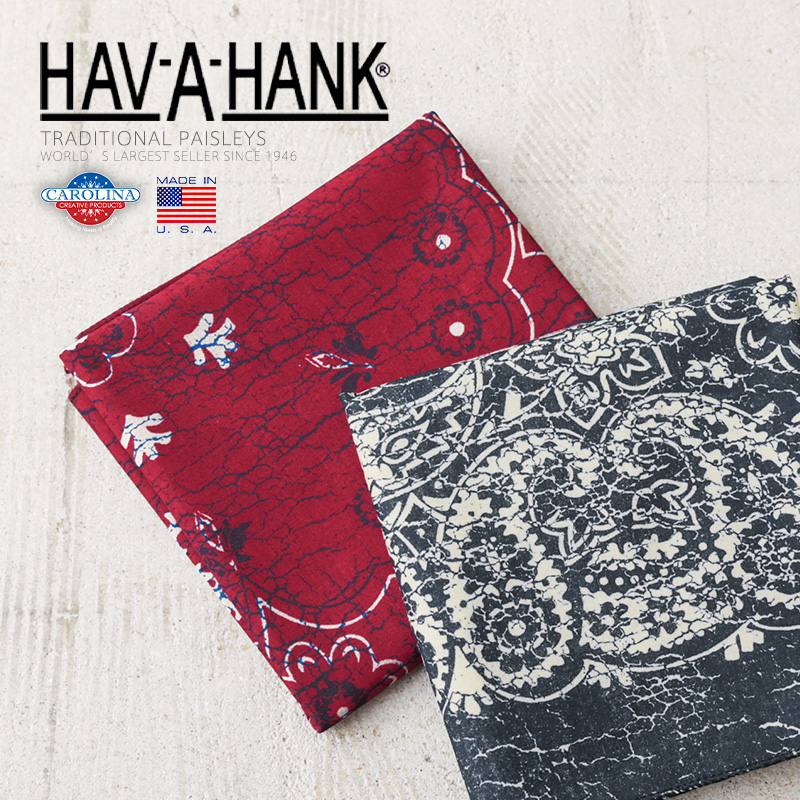 HAV-A-HANK ハバハンク バンダナ RUSTIC FLORAL