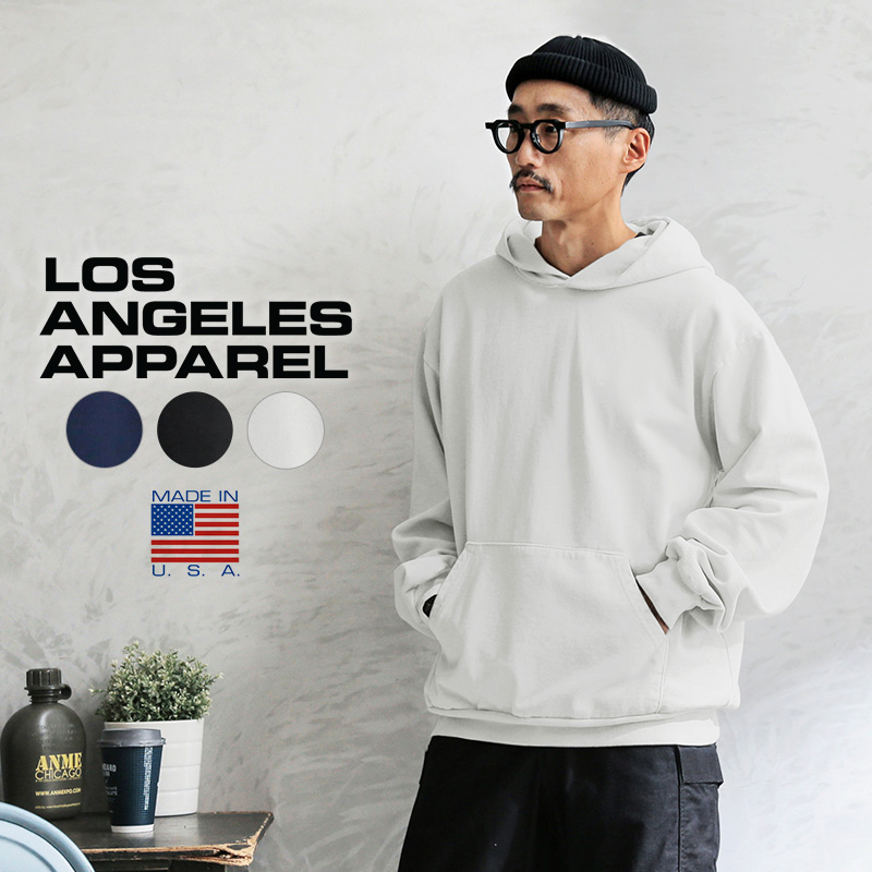 LOS ANGELES APPAREL HF04 14oz スウェットパンツL