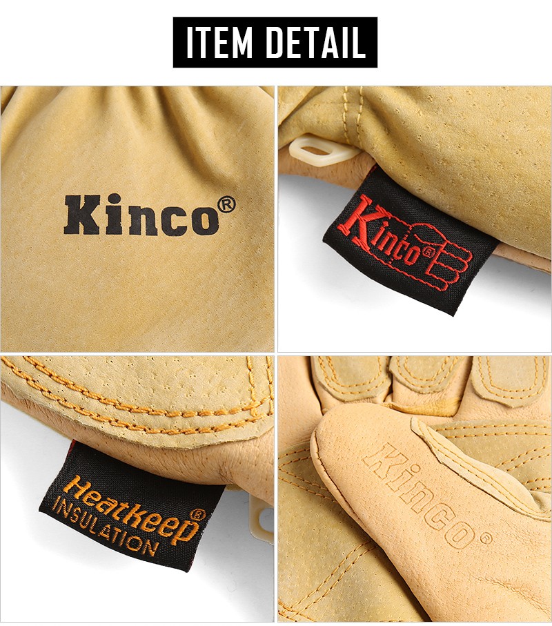 Kinco Gloves キンコグローブ 901 SKIグローブ 革手袋
