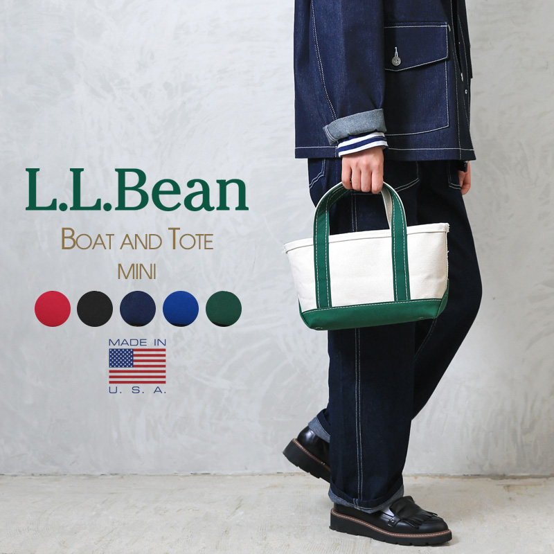 L.L.Bean エル・エル・ビーン Canvas Mini Tote Bag