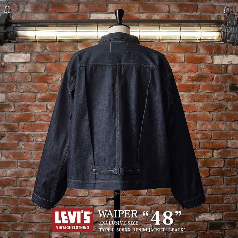 LEVI'S VINTAGE CLOTHING 70506-0028 WAIPER EXCLUSIVE SIZE ”48” 1936