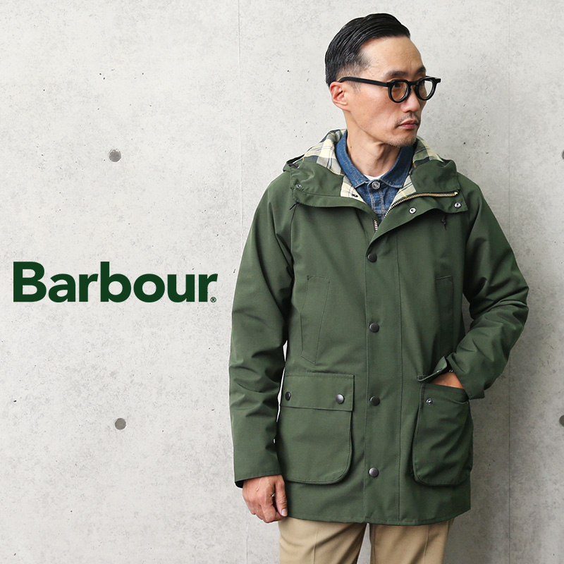 未使用 Edifice BARBOUR  HOODED BEDALE SL