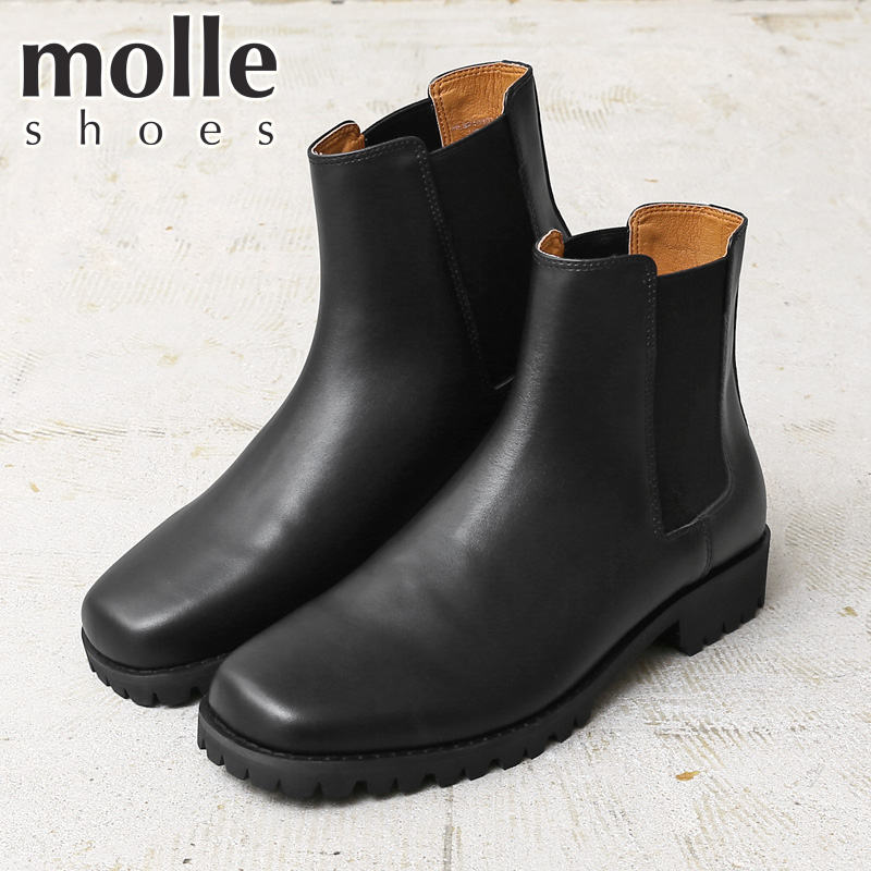 molle shoes モールシューズ MLS210301-10 SQUARE TOE SIDE GORE BOOTS ...