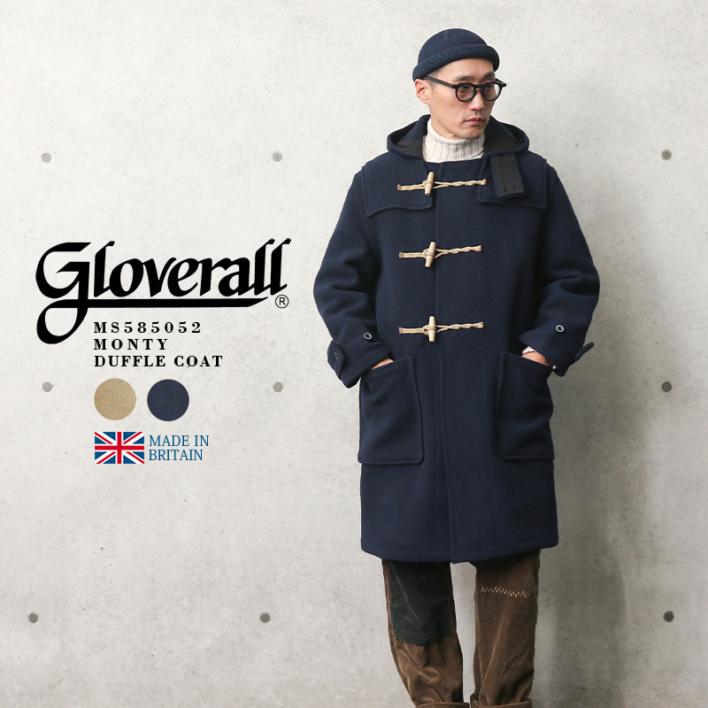 安いそれに目立つ Gloverall & And A カモフラ柄ダッフルコート