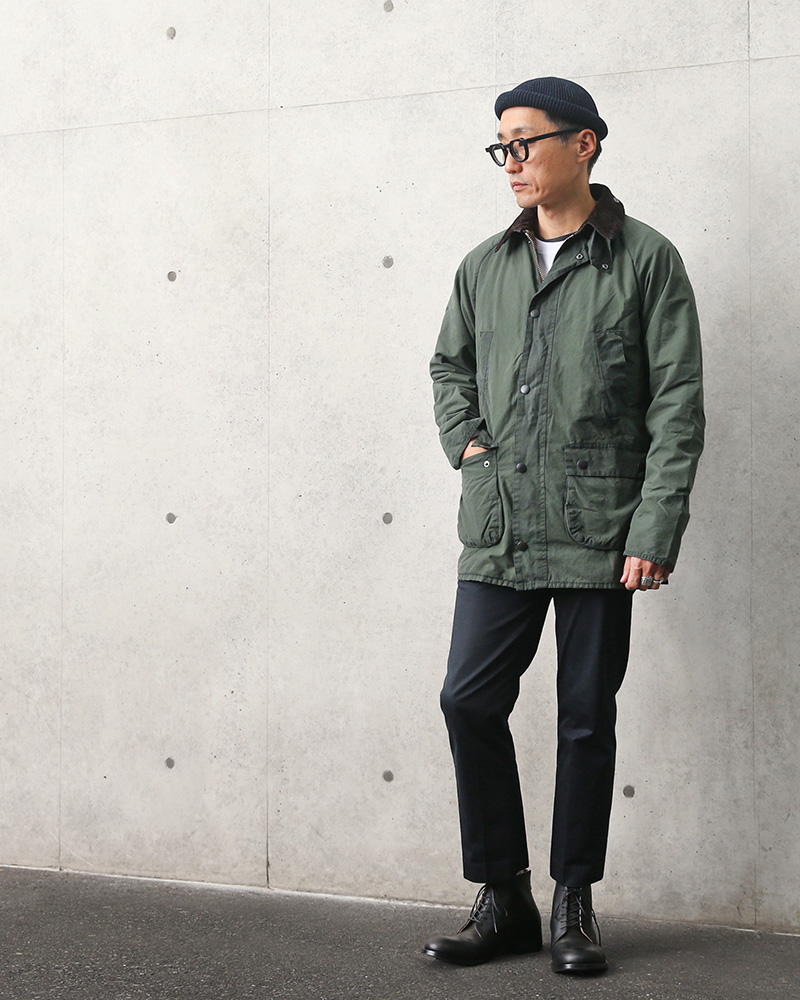 Barbour バブアー MWX1015 WASHED BEDALE SL（ウォッシュド ...